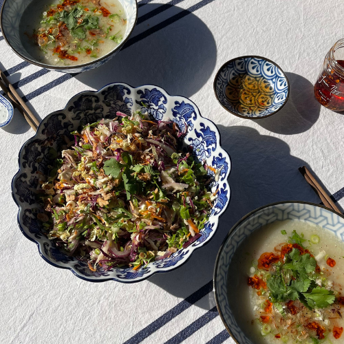 CHÁO GÀ (Vietnamese Chicken Congee) Recipe - Jessica Nguyen