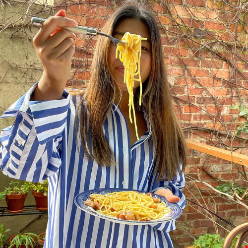 Spaghetti Carbonara Recipe - Jessica Nguyen