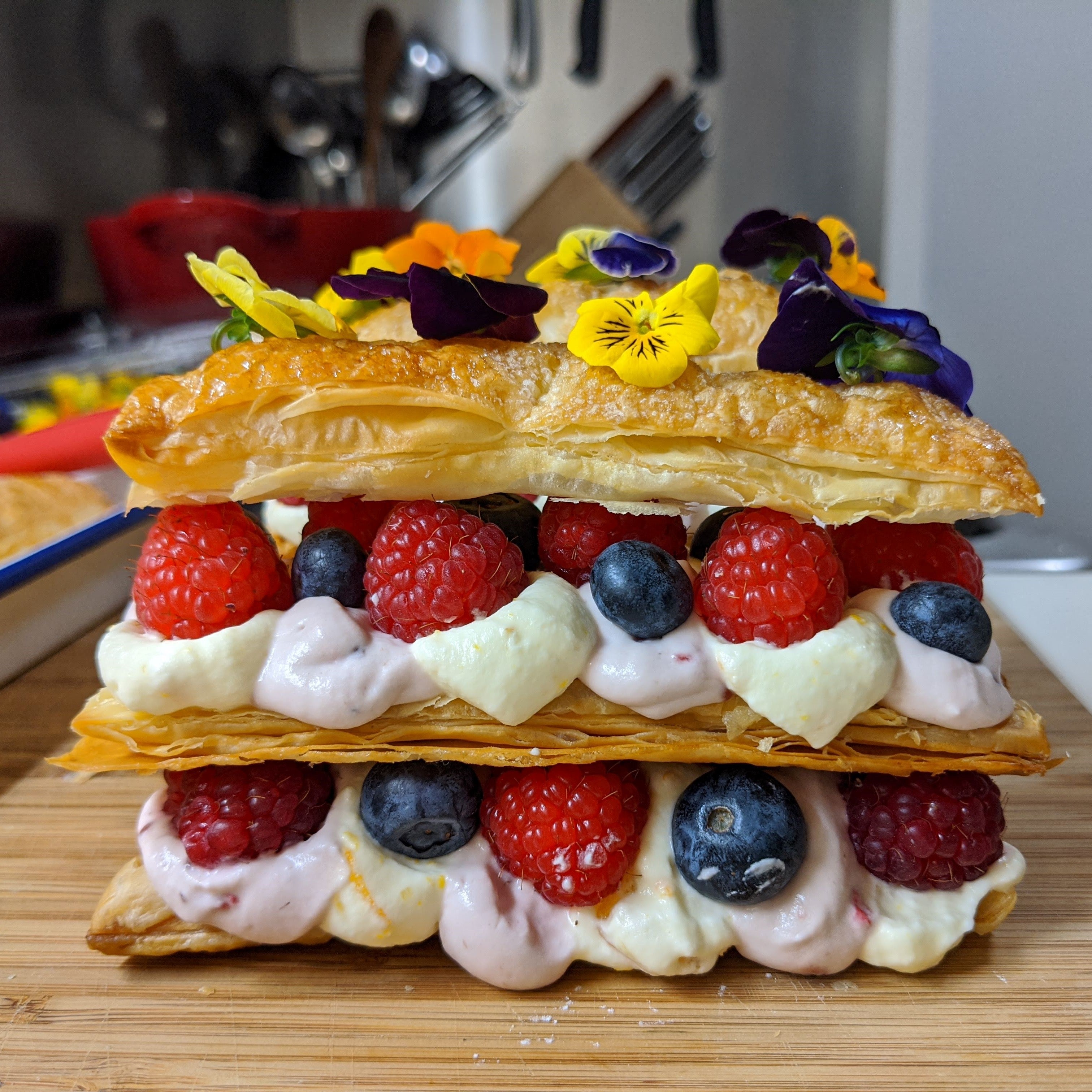 Jessica Nguyen's Berry &amp; Citrus Mille Feuille