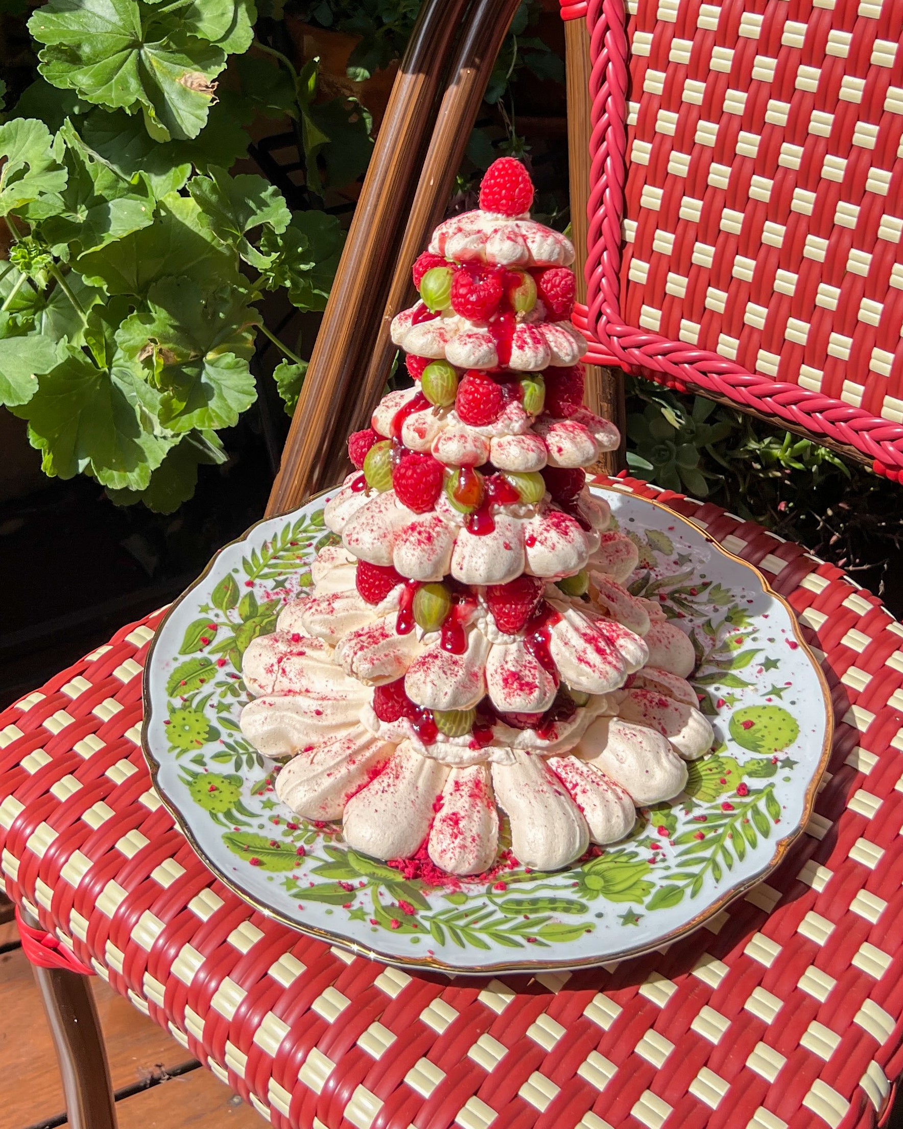 Jessica Nguyen Christmas Tree Pavlova