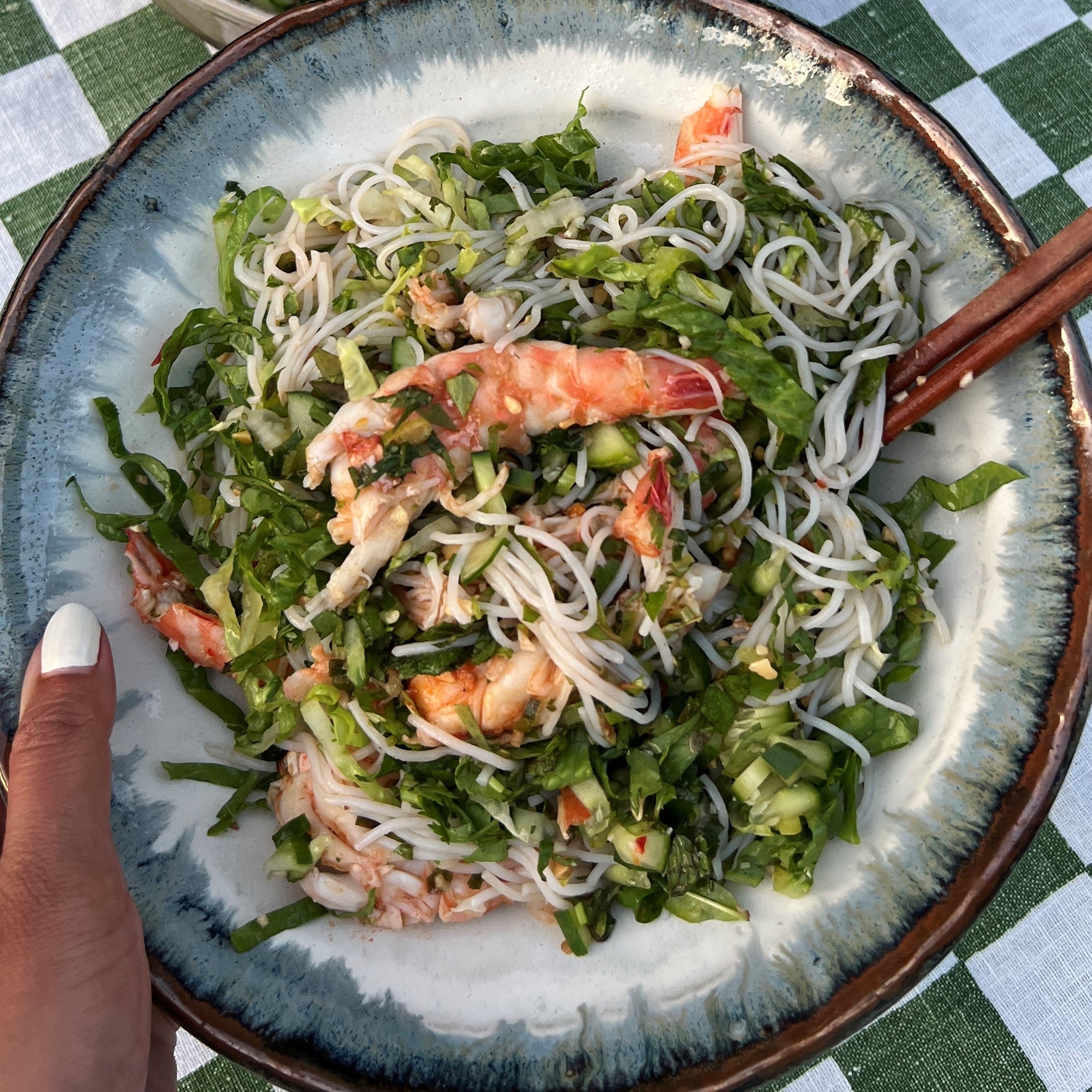 Jessica Nguyen's Grilled Prawn Vermicelli (Bún Tôm Nướng)