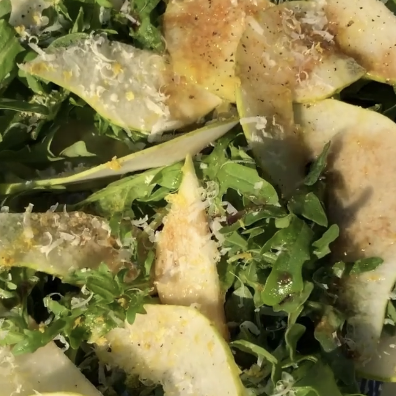 Jessica Nguyen's Pear, Parmesan &amp; Rocket Salad