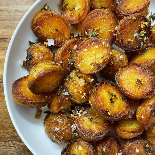 Crunchy & Crispy Oven Roast Potatoes