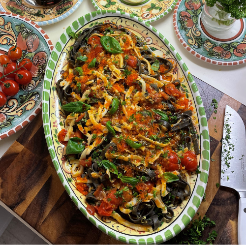 Squid Linguine - Linguine al nero di seppia