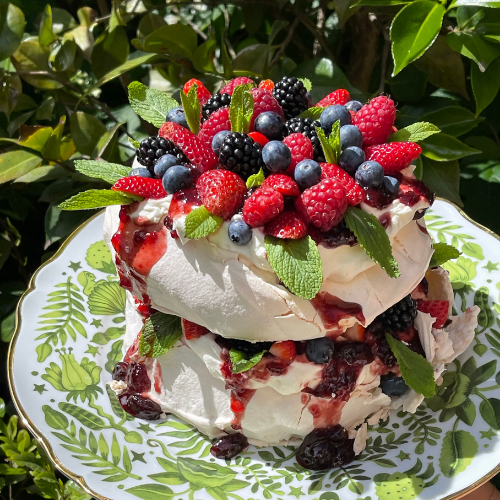 Summer Berry Pavlova