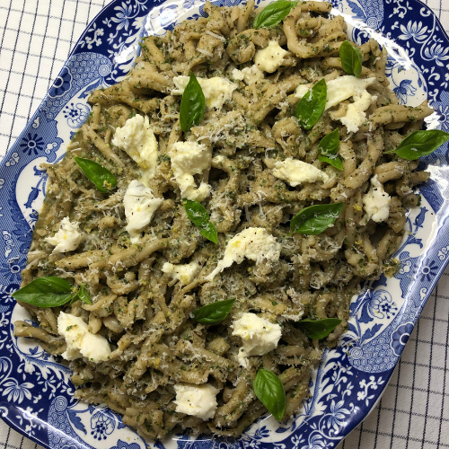 Homemade Pesto Pasta