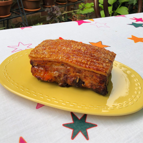 Vietnamese Crispy Pork Belly Infused with Vodka