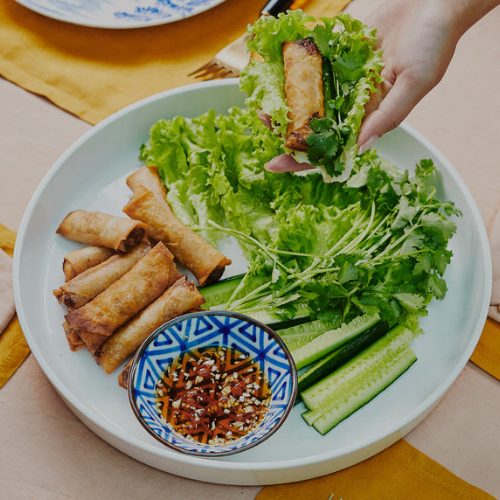 Vietnamese Vegetarian Spring Rolls