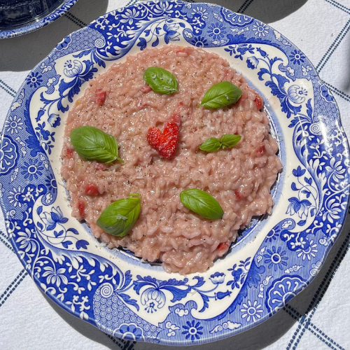 Strawberry Risotto