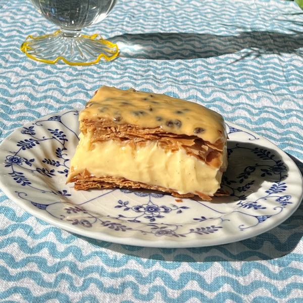 Passionfruit Vanilla Slice