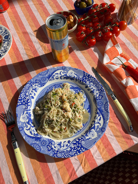 Capellini con Granchio