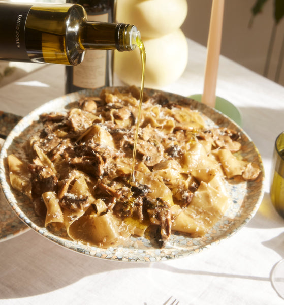 Mushroom Pappardelle