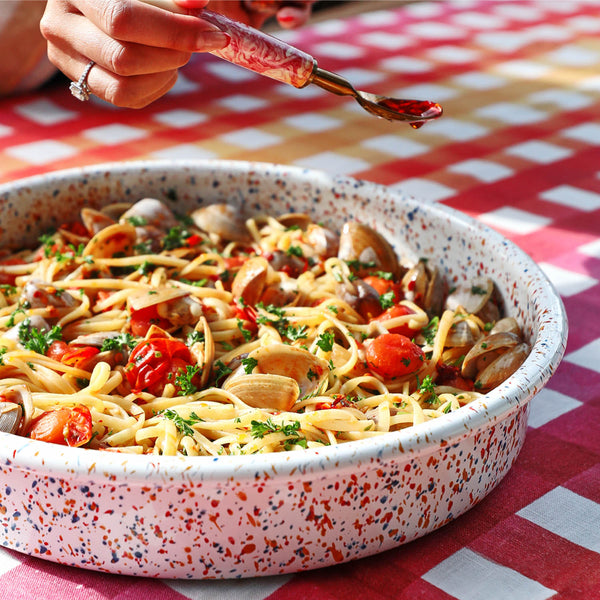 Spicy Vongole, Nduja and Tomato Linguine