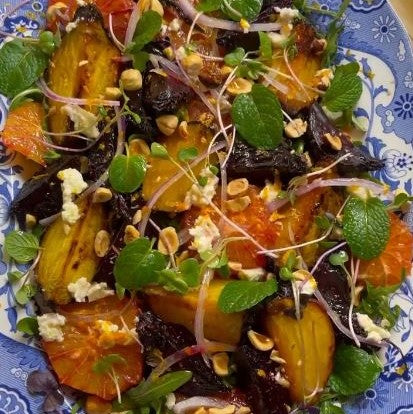 Roast Beetroot & Blood Orange Salad