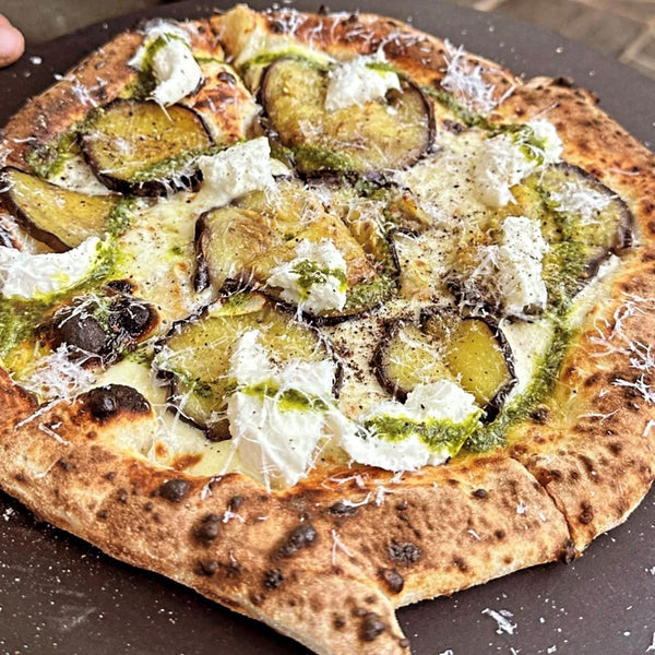 Chef Emlyn Bilbie's Green Eggs No Ham Pizza